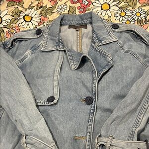 Torrid Light Blue Jean Jacket trench